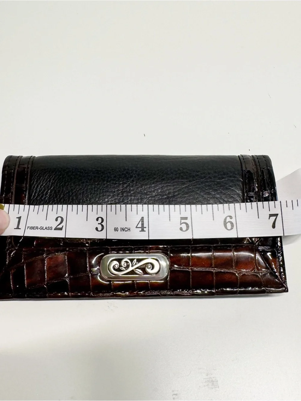 Brighton black leather